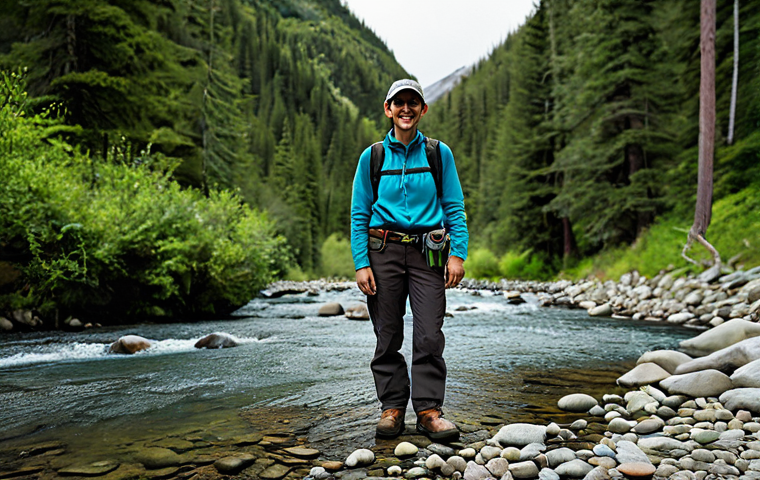 노스페이스와 파타고니아 아웃도어 벨트 비교 - **

"A hiker, fully clothed in outdoor gear, adjusting their durable nylon belt near a mountain trai...